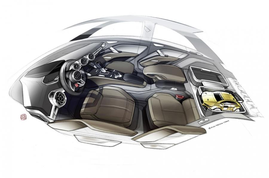 Эскиз Audi TT Offroad Concept 2014 года  (фото 18 из 34)